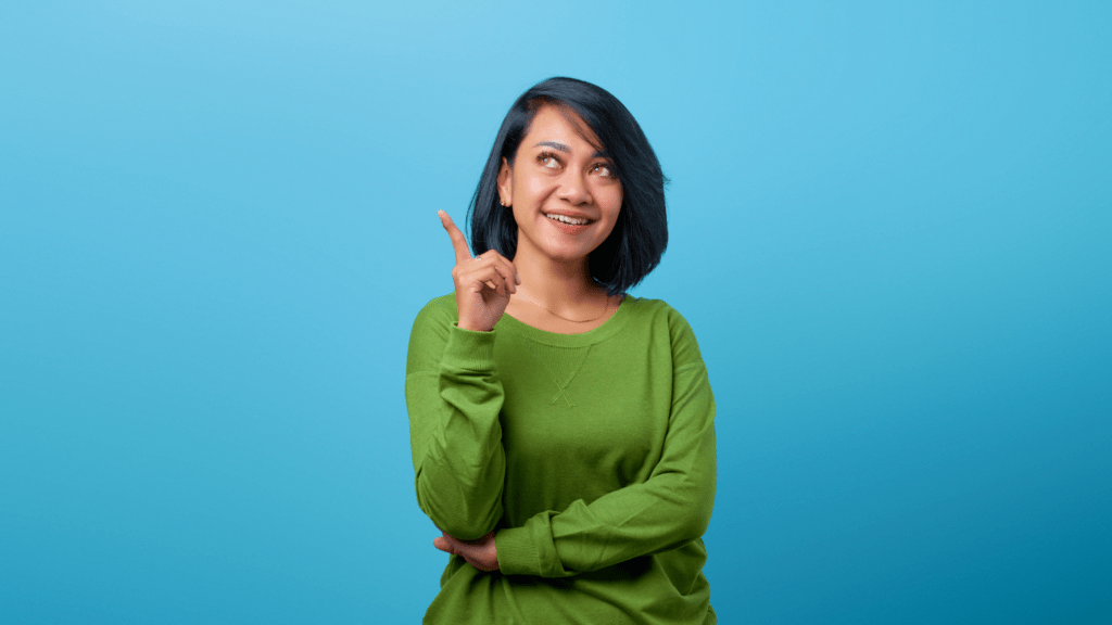 woman wearing green outfit