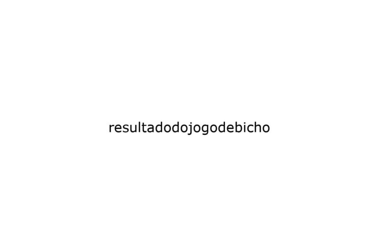 resultadodojogodebicho