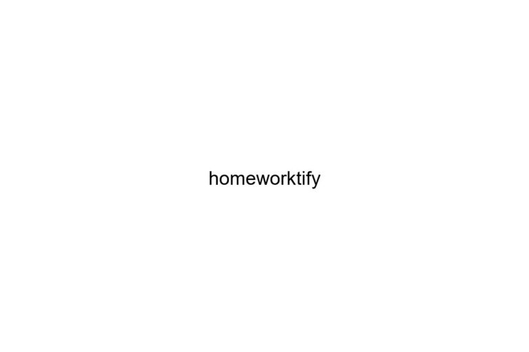 homeworktify