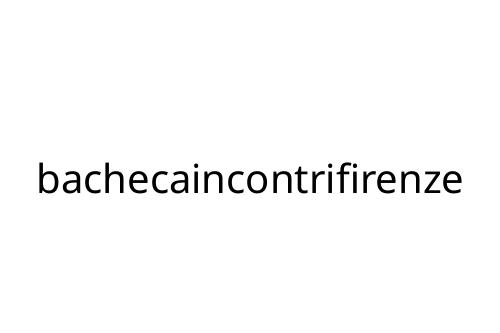 bachecaincontrifirenze