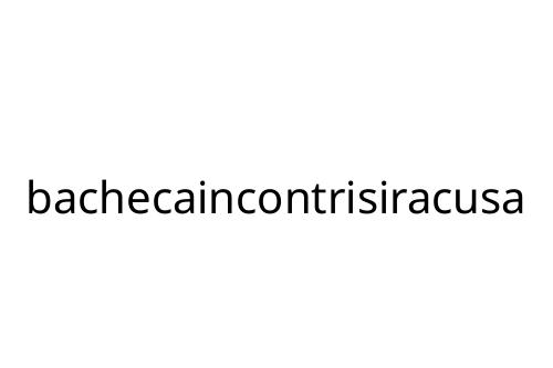 bachecaincontrisiracusa