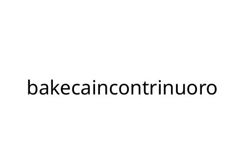 bakecaincontrinuoro