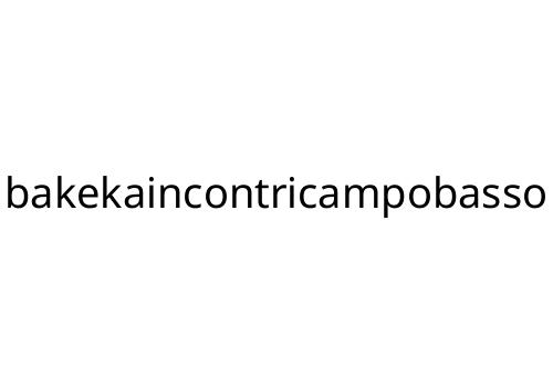 bakekaincontricampobasso