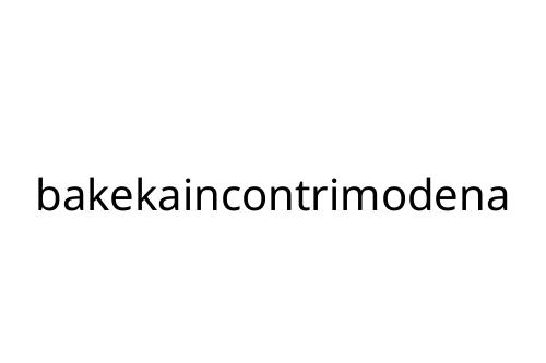 bakekaincontrimodena