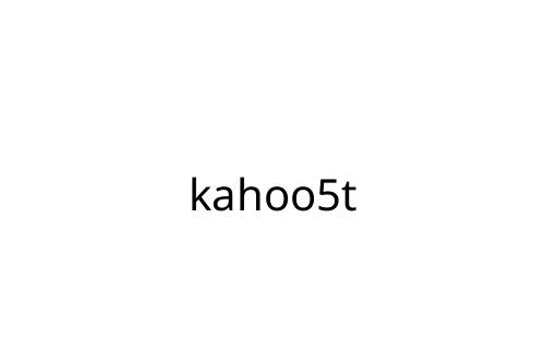 kahoo5t