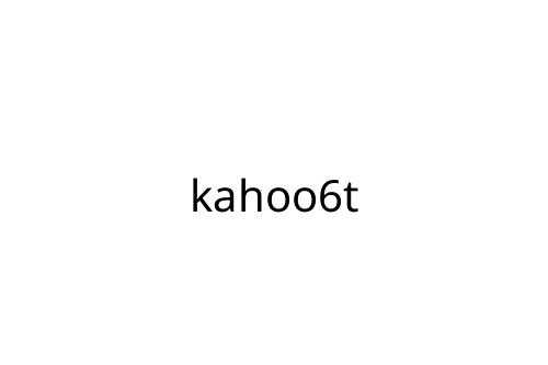 kahoo6t