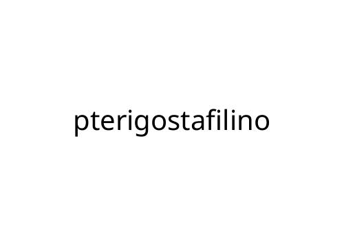 pterigostafilino