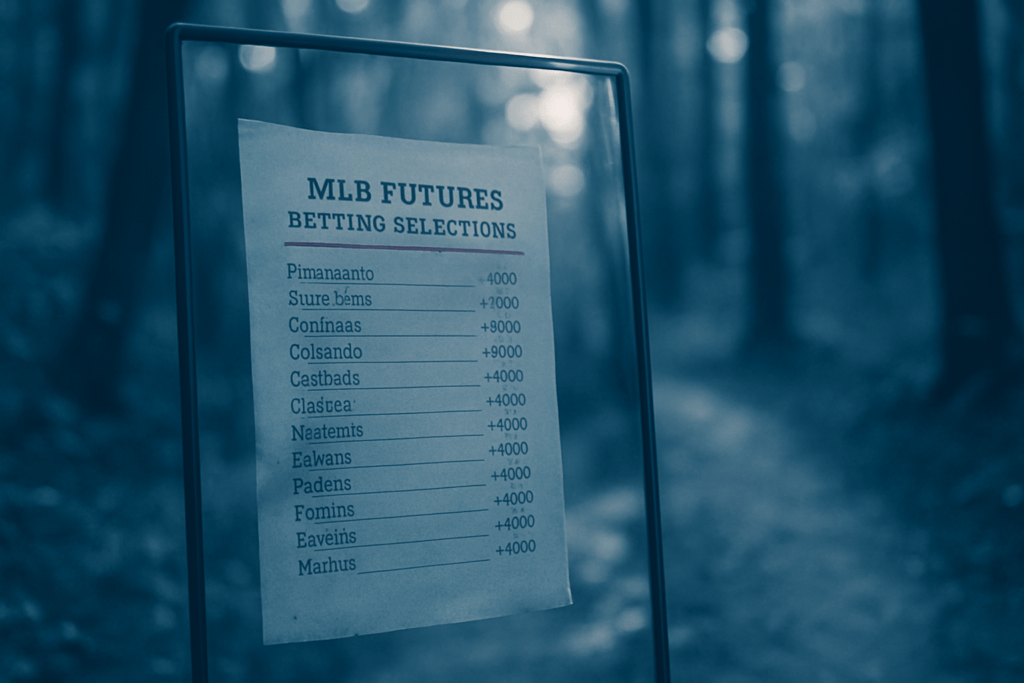 MLB futures betting picks