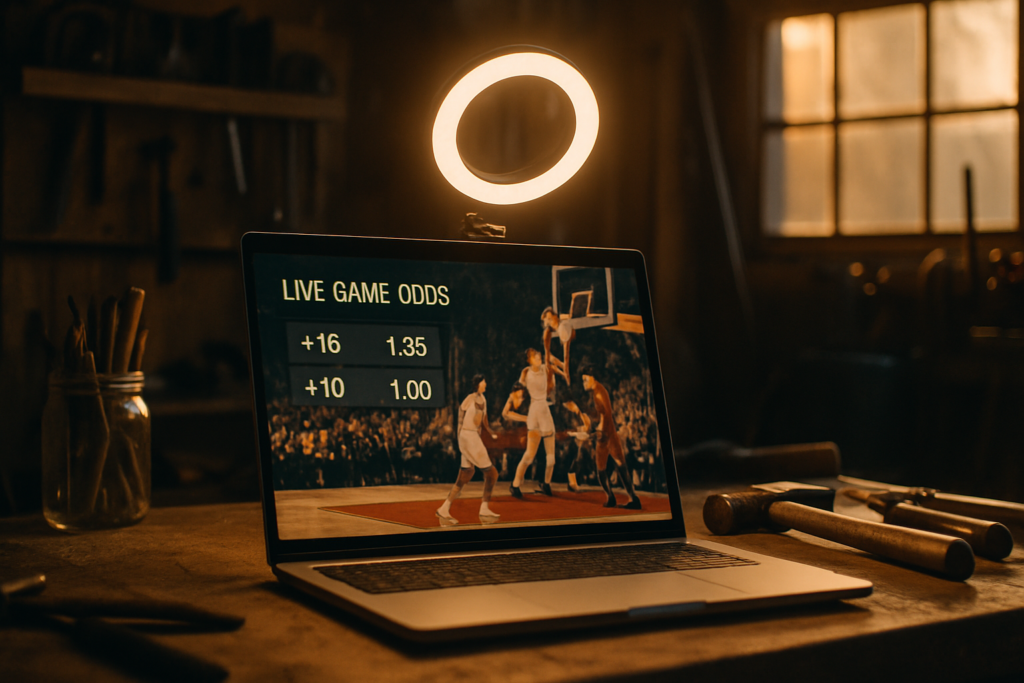 NBA live betting odds