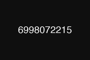6998072215