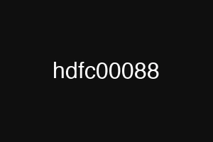 hdfc00088