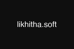 likhitha.soft