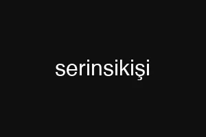 serinsikişi