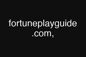 fortuneplayguide .com,